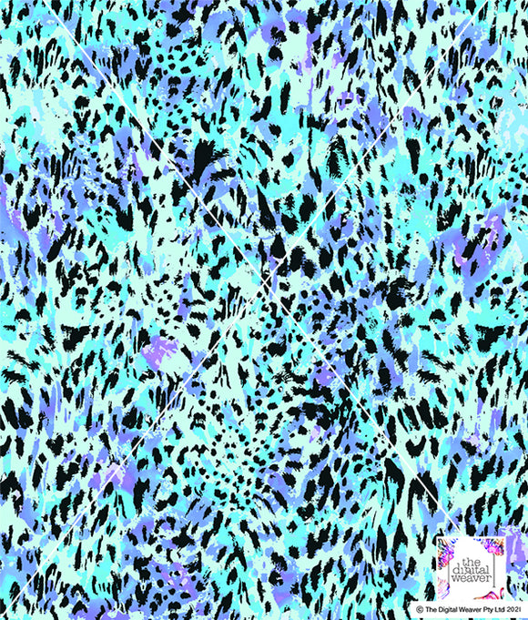 TDW2806 Sunset Leopard Skin Exclusive Print Design