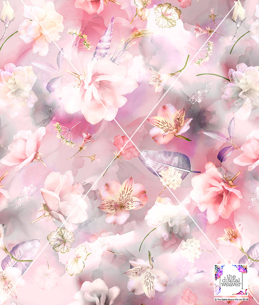 TDW2852 MA Memories of Spring Floral Exclusive Print Design