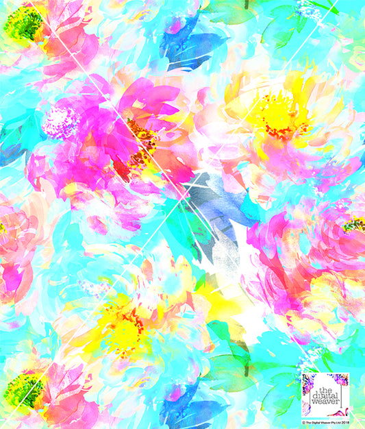 TDW2860MA New Romance Floral Exclusive Print Design