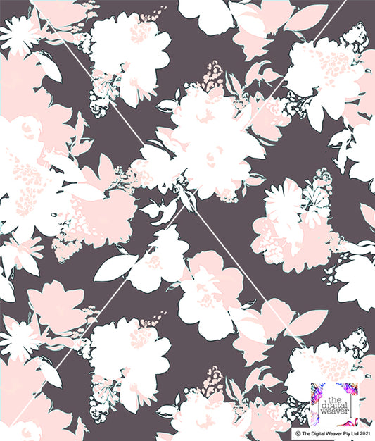 TDW2880MA Shadow of summer Floral Exclusive Print Design