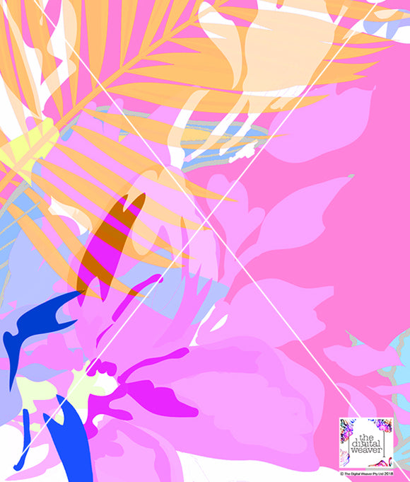 TDW2883MA Abstract Vibes Tropical Exclusive Print Design