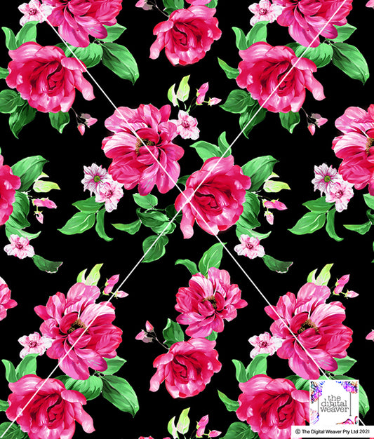 TDW2900_MA Parisian Romance Floral Exclusive Print Design