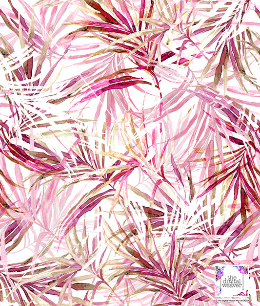 TDW2946_AE002 Tropical Breeze Leaf Print  Exclusive Print Design