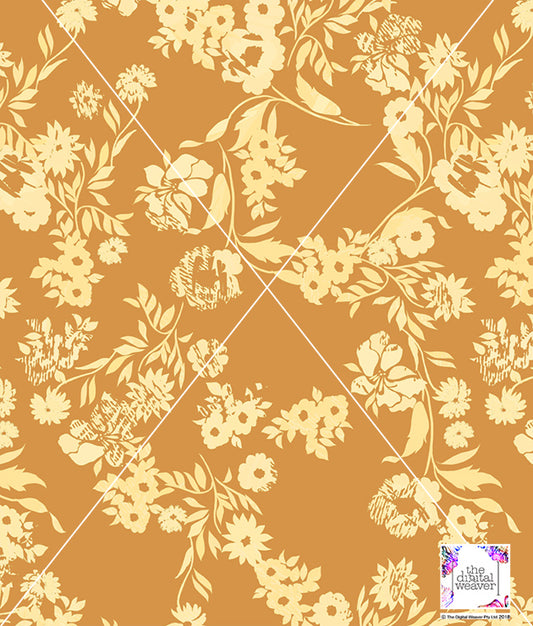 TDW3014_SH202043 Wild Scandi Floral Exclusive Print Design