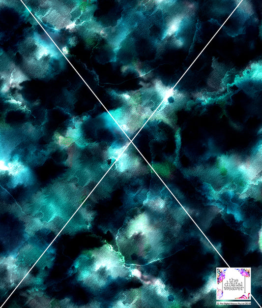 TDW3082_LA022 Inky Blur Midnight Exclusive Print Design
