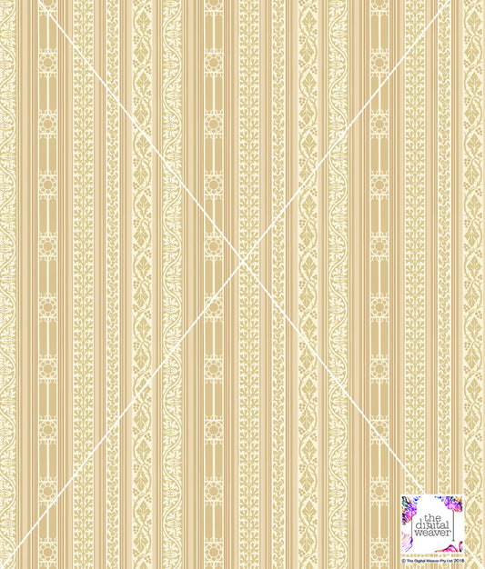 TDW3109_LA036 Antique Ditsy Lane Lines Exclusive Print Design