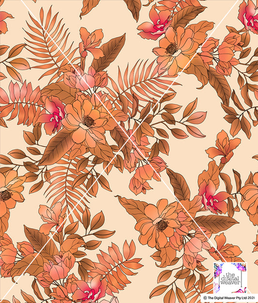 TDW3121_KM00087 Bonita Floral Exclusive Print Design