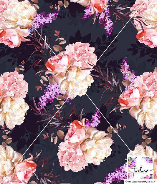 TDW3224_MA061 Coco Romance Floral Exclusive Print Design