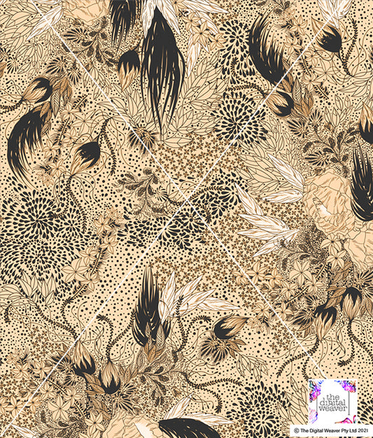 TDW3236_AMc003 Tiny Dancer Gypsy Floral Exclusive Print Design