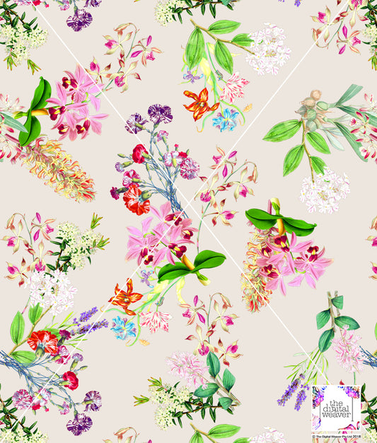 TDW32534_RY152 Botanical Floral Exclusive Print Design