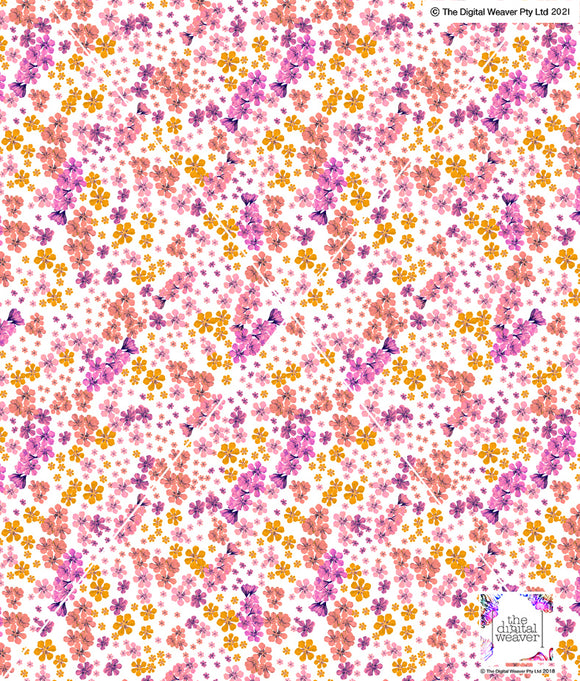 TDW3253_SH202068 Ditsy chain Floral  Exclusive Print Design