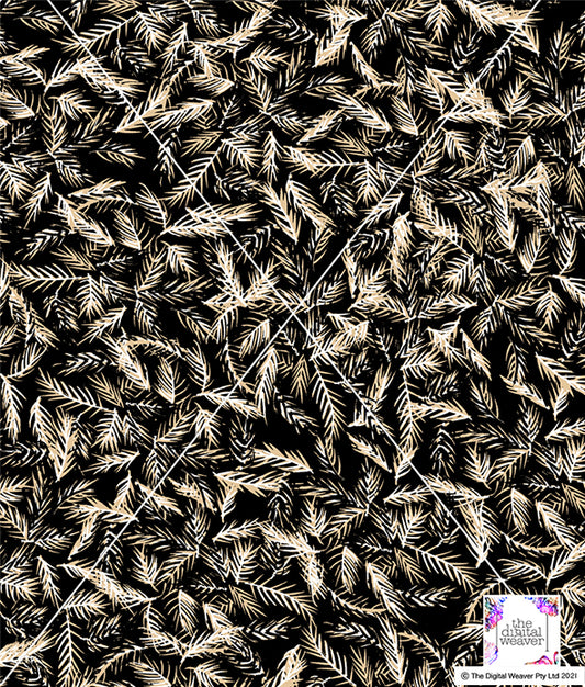 TDW3255_SH202067 Palm Beach Leaf Print Exclusive Print Design