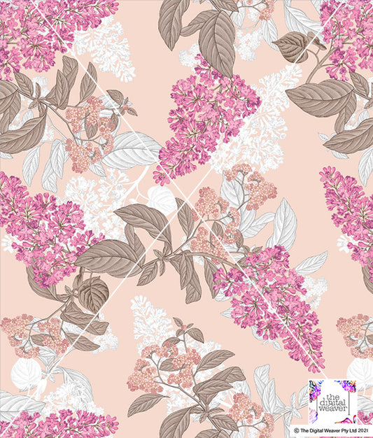 TDW3283_MA103 Wisteria Falls Floral Exclusive Print Design
