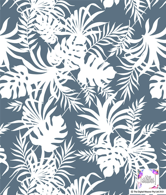 TDW3287_MA107 Jamaica Jungle Leaf Print  Exclusive Print Design