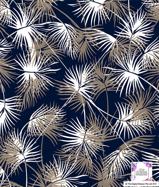 TDW3290_MA110 Deco Jungle Leaf Print Exclusive Print Design
