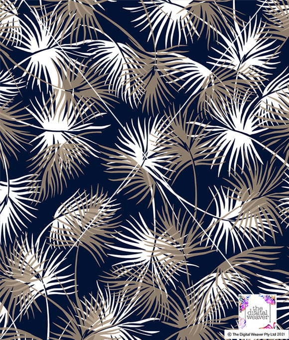 TDW3290_MA110 Deco Jungle Leaf Print Exclusive Print Design
