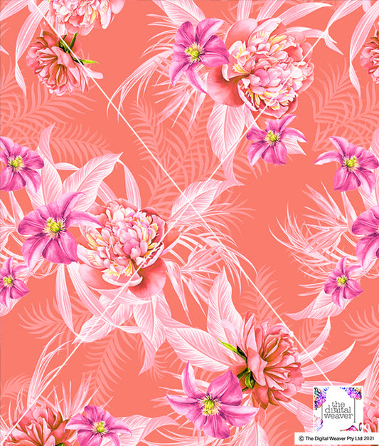 TDW3297_MA117 Tonal Tropics Floral Exclusive Print Design