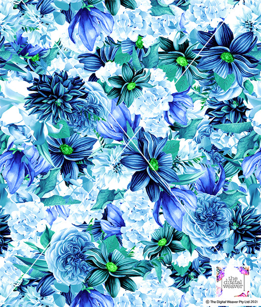 TDW3316_MA136 Enchanted Garden Floral Exclusive Print Design
