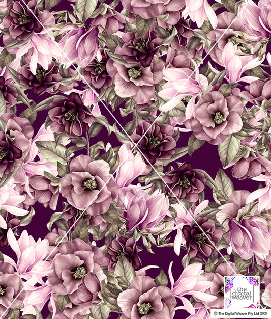 TDW3317_MA137 Secret Garden Floral Exclusive Print Design