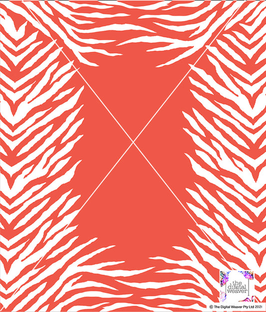 TDW3329_MA149 Zebra Line Placement Exclusive Print Design