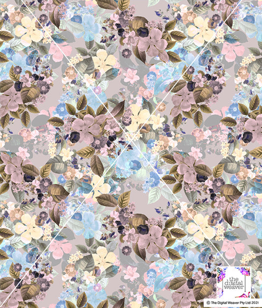 TDW3338_MA157 Dream Garden Floral Exclusive Print Design