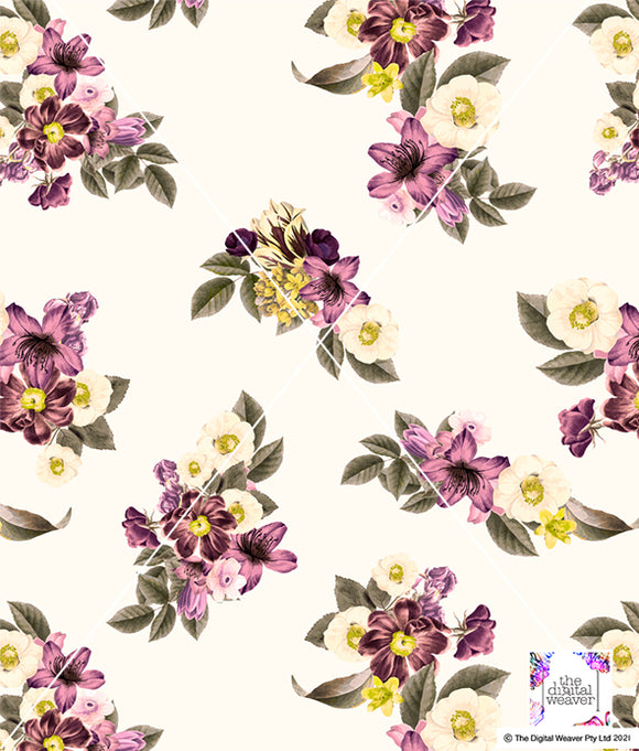 TDW3339_MA158 Pretty Blooms Floral Exclusive Print Design