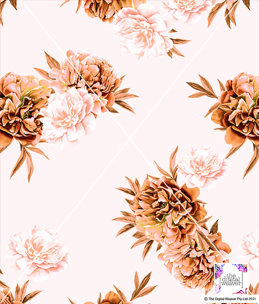 TDW3342_MA161 Tonal Bloom Floral Exclusive Print Design