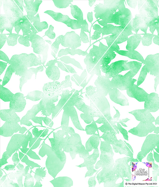 TDW3352_MA109 Inky Foliage Leaf Print  Exclusive Print Design