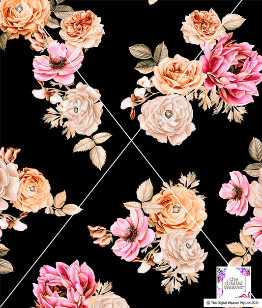 TDW3369_MA126 Bloom Bloom Floral Exclusive Print Design