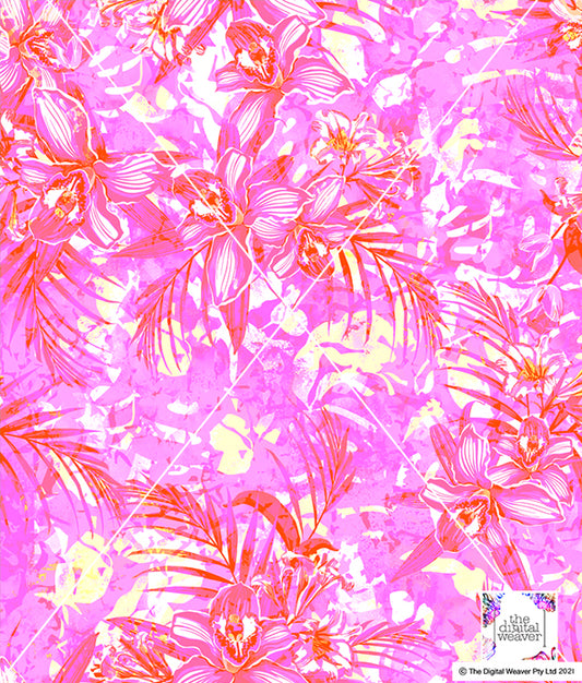 TDW3378_MA135 Jamaica Dreams Batik Tropical Exclusive Print Design