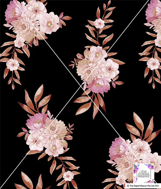 TDW3385_NC001 Sweet Tea Floral Exclusive Print Design