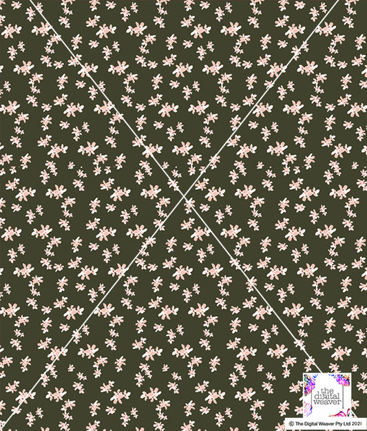 TDW3400_LA116 Camo Ditsy Floral Exclusive Print Design