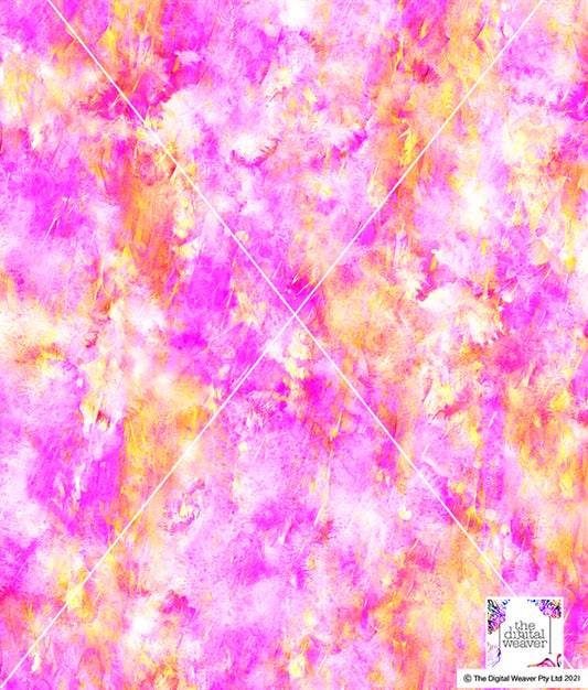 TDW3404_MA151 T Crystal Tie Sponge effect Exclusive Print Design