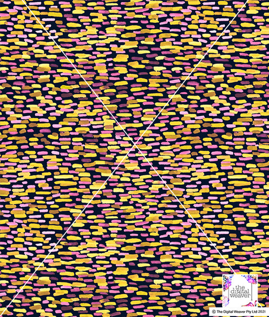 TDW3421_RA005 Brushed Horizon Lines Pattern  Exclusive Print Design