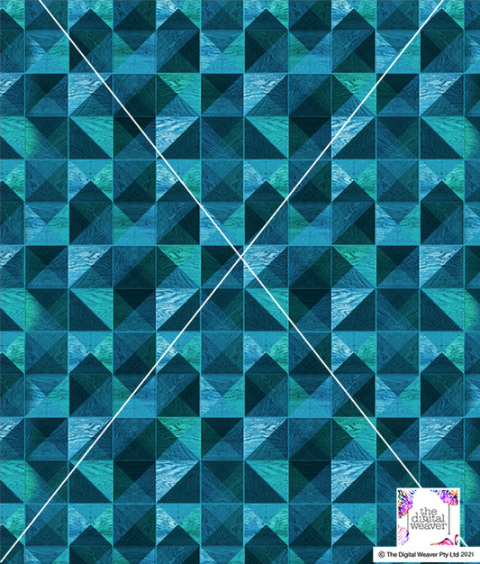 TDW3428_RA012 Pine Cube Geo Exclusive Print Design