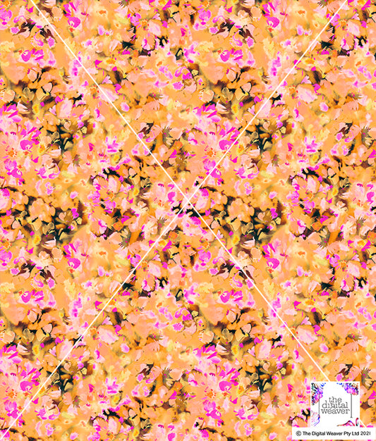 TDW3438_MTF105 Blur Floral Camo Exclusive Print Design