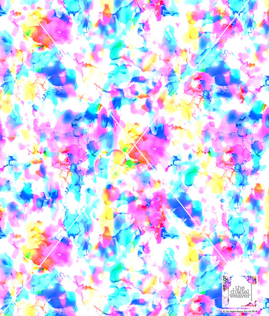 TDW3455_MA165 Inky rainbow Tie Dye  Exclusive Print Design