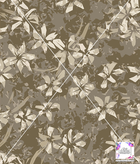 TDW3463_MA171 Abstract Floral Camo Exclusive Print Design