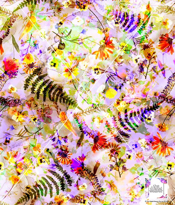 TDW3469_MA177 Mineral Pressed Floral Exclusive Print Design
