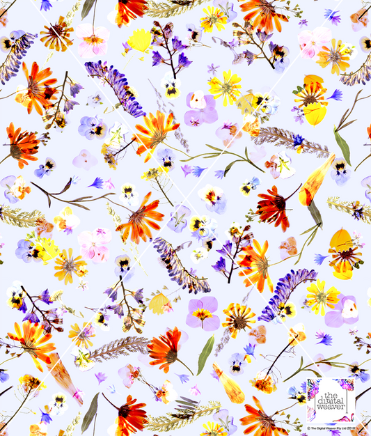 TDW3489_MA195 Pressed Floral Exclusive Print Design