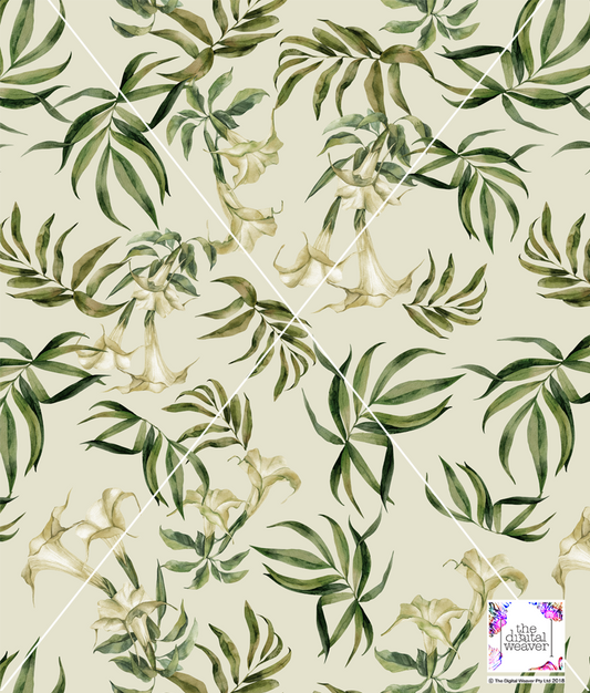 TDW3505_MA209 Island Life Tropical Floral Exclusive Print Design