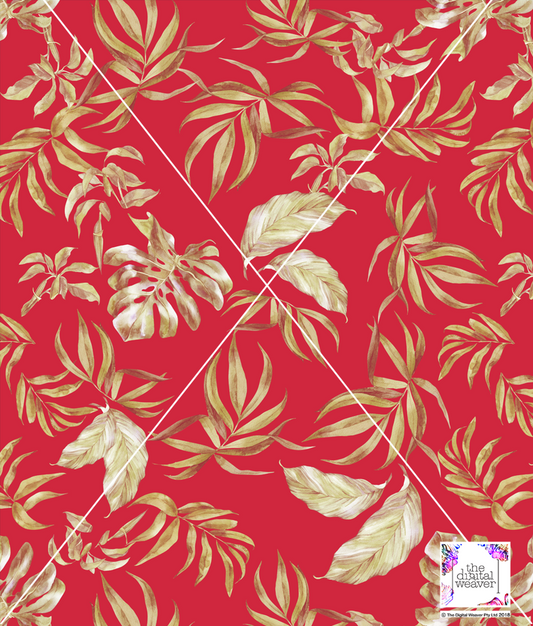TDW3506_MA210 Bright Tropical Floral Exclusive Print Design