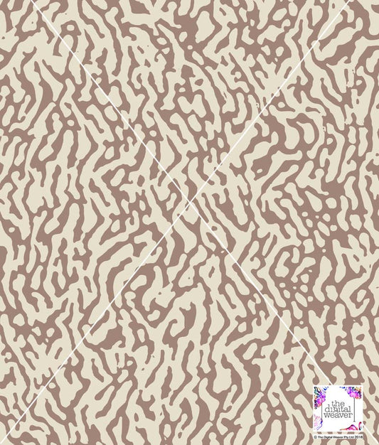 TDW3532_LA132 Coral Markings abstract Exclusive Print Design