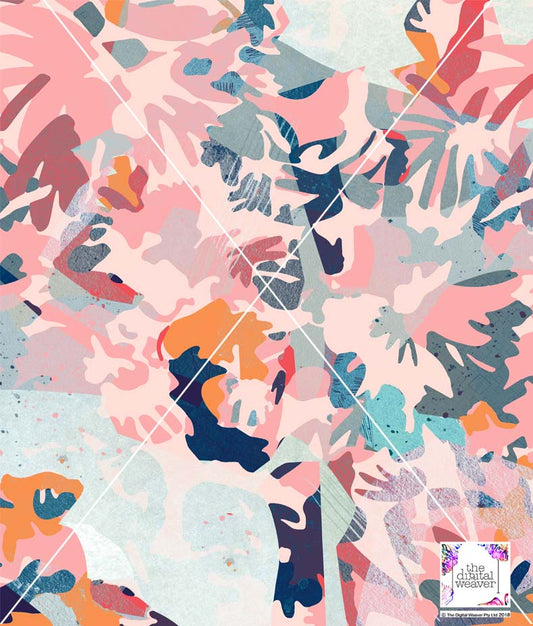 TDW3550_MA229 Bloom land abstract Exclusive Print Design
