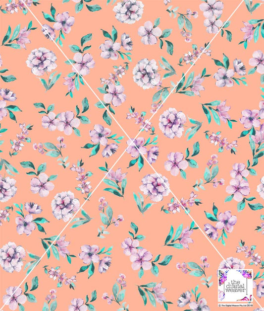 TDW3578_TF102 Sweet Blossom Floral Exclusive Print Design