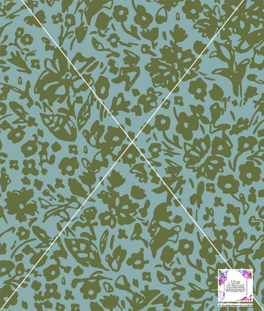 TDW3586_MA237 Tonal Blooms Floral Exclusive Print Design