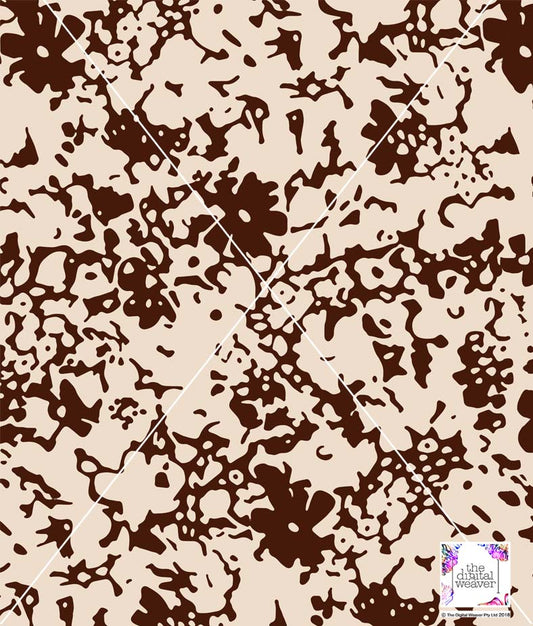 TDW3589_MA239 Stencil Tonal Floral Exclusive Print Design