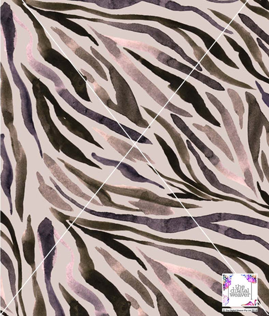 TDW3621_MT009 Wild Lines watercolor Markings Exclusive Print Design