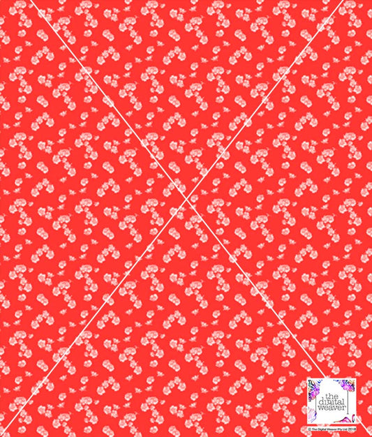 TDW3632_LA151 Ditsy Love Floral Exclusive Print Design