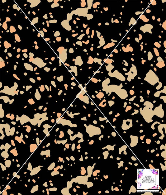 TDW3641_LA156 Abstract Spot Print Exclusive Print Design